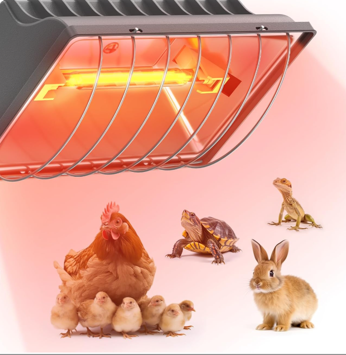 Commercial chick brooder system