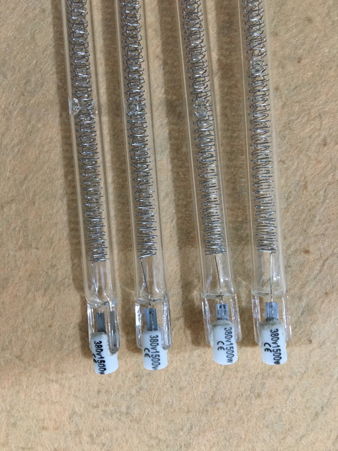 halogen infrared heating element 473mm 235v 1000w halogen heating lamps