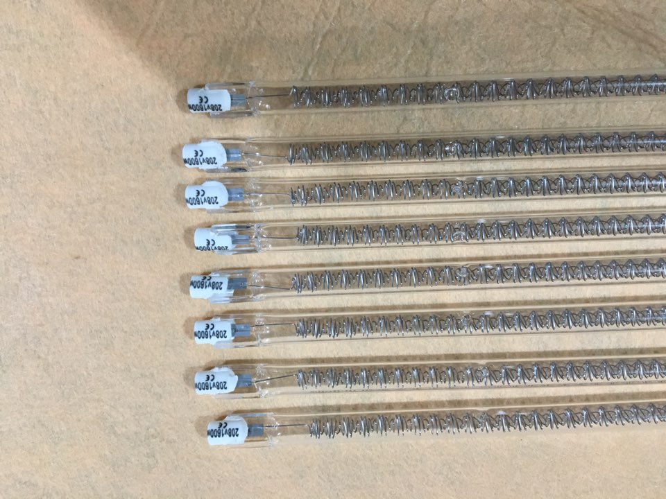 Attrezzatura per rivestimento a infrarossi lampade di riscaldamento per essiccazione del legno lampada alogena 2000W