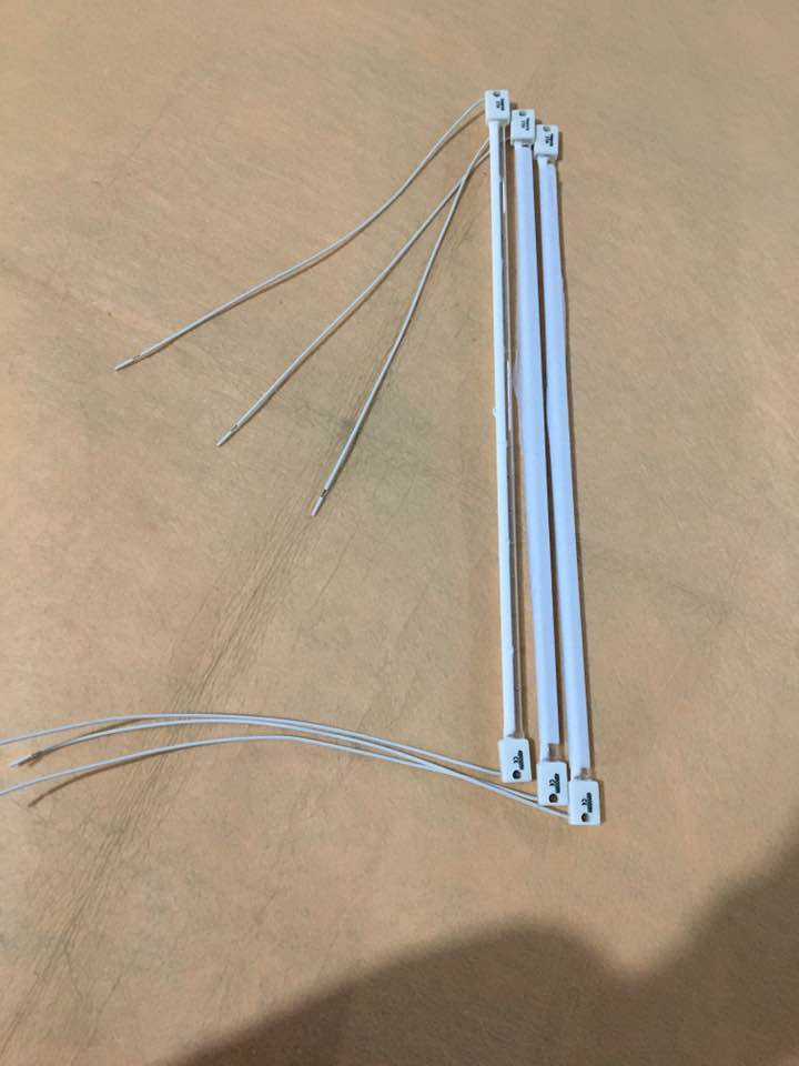 Lampada alogena 237 mm 55 V 250 W