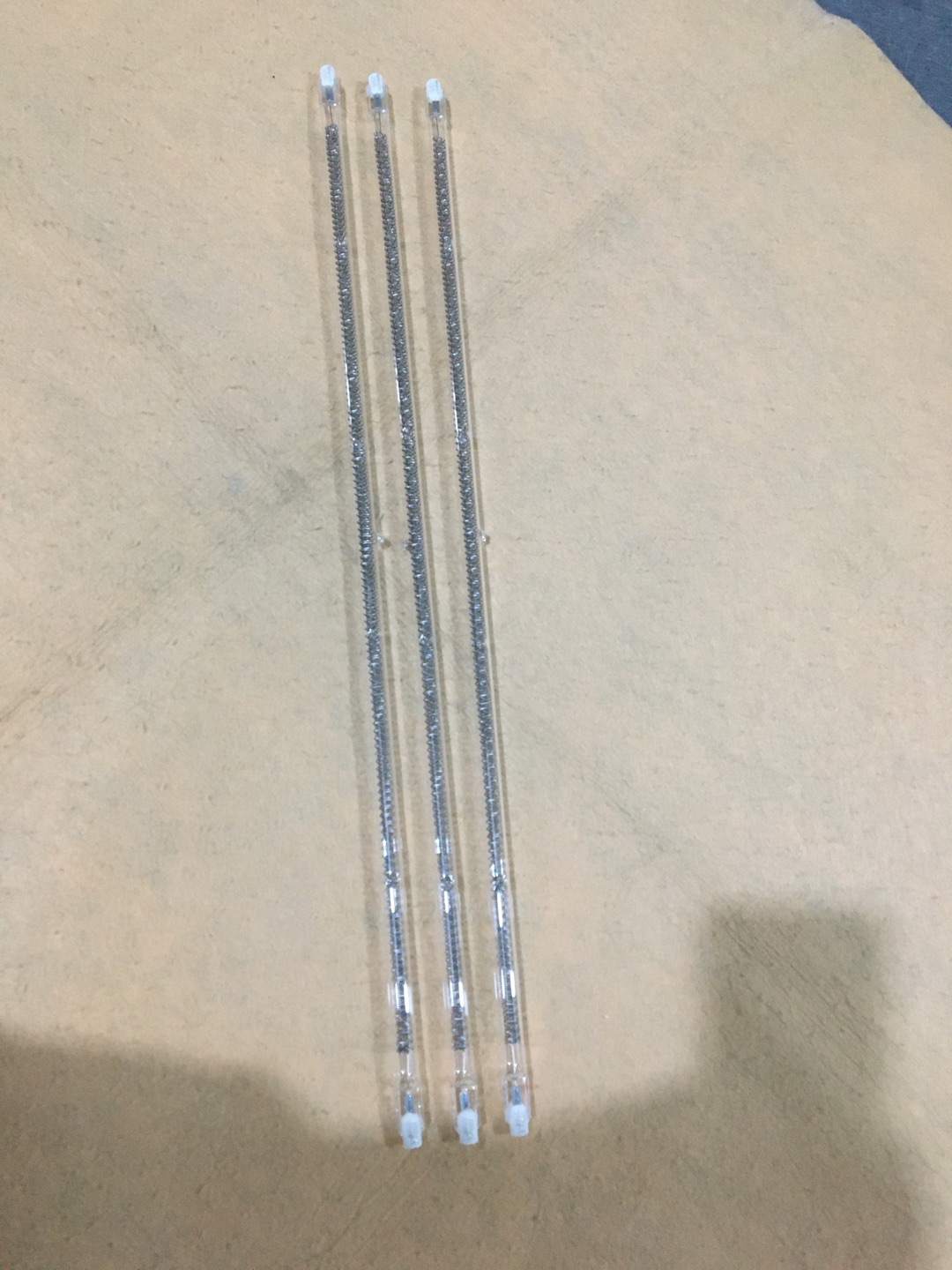 Lampade alogeno quarzo 380v 2000w 610mm Riscaldatore a infrarossi per macchine di asciugatura a impulsi