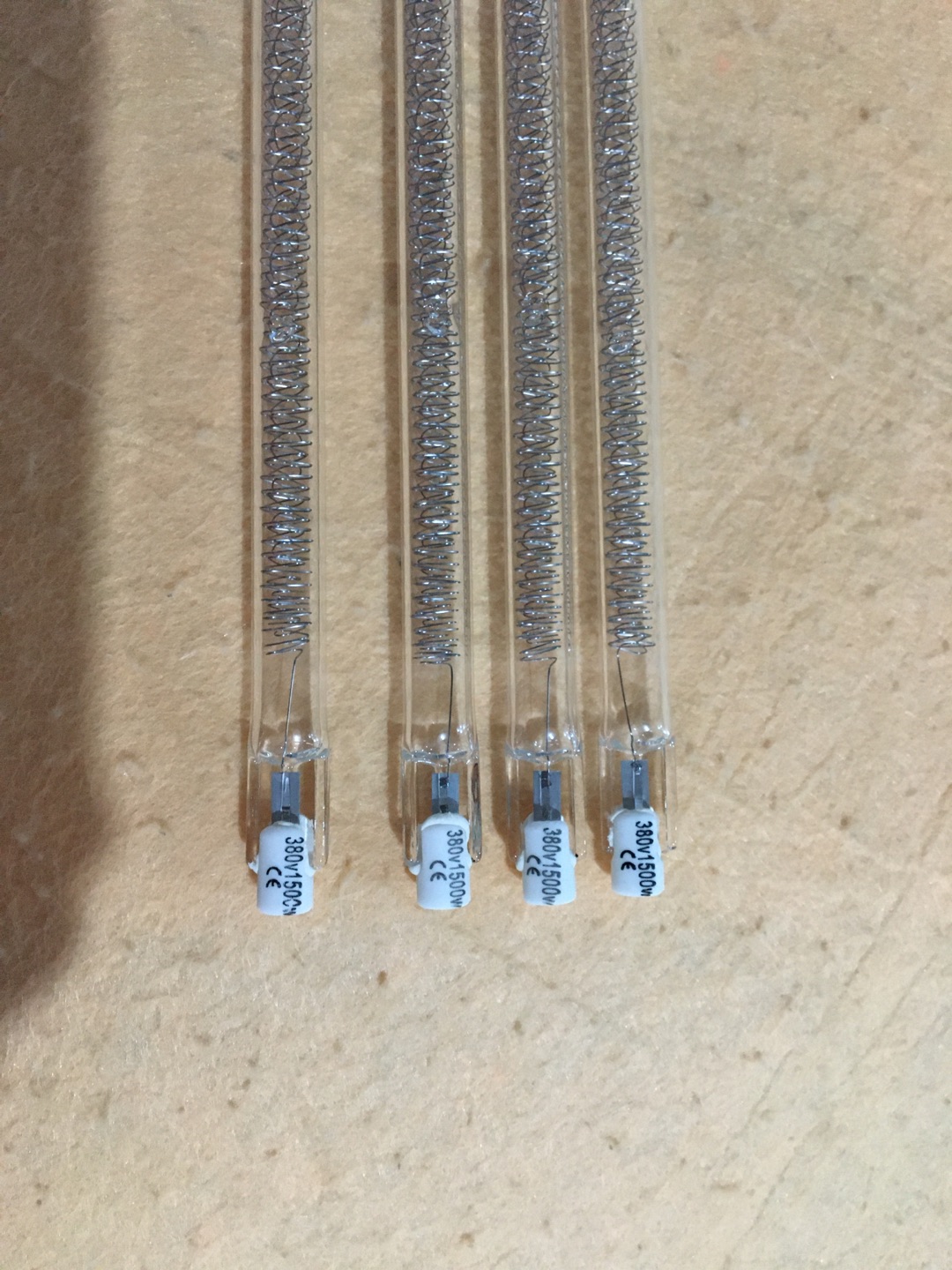 450mm 1200w Half White Coating Halogen Lamp Replacement Parts