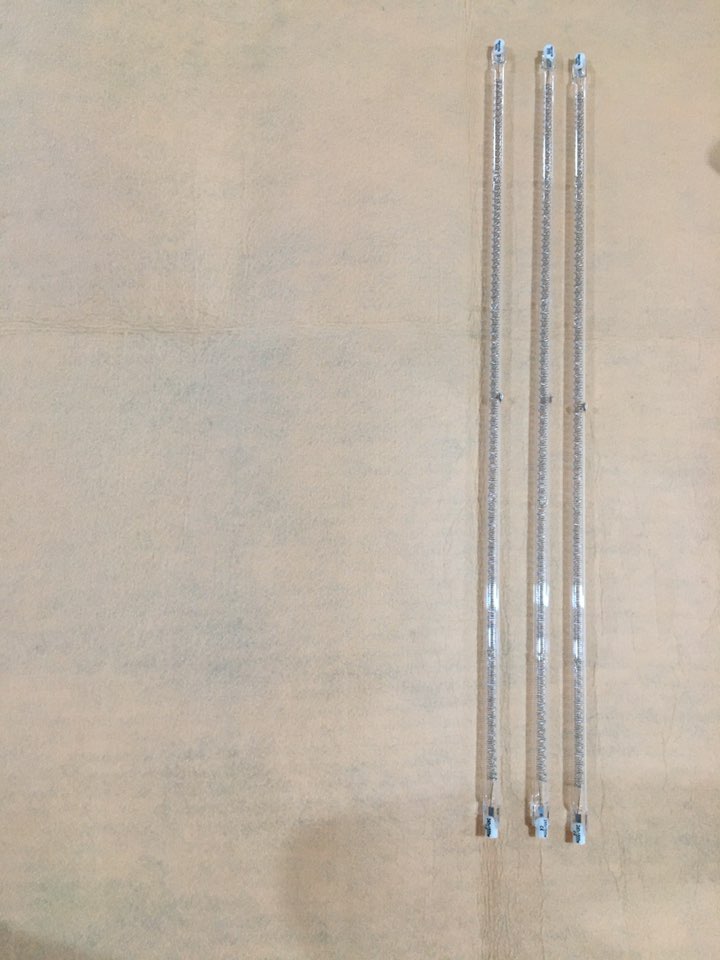 Personalizza lampade al quarzo a infrarossi R7S ceramiche 510mm 415v 1500w lampada alogena